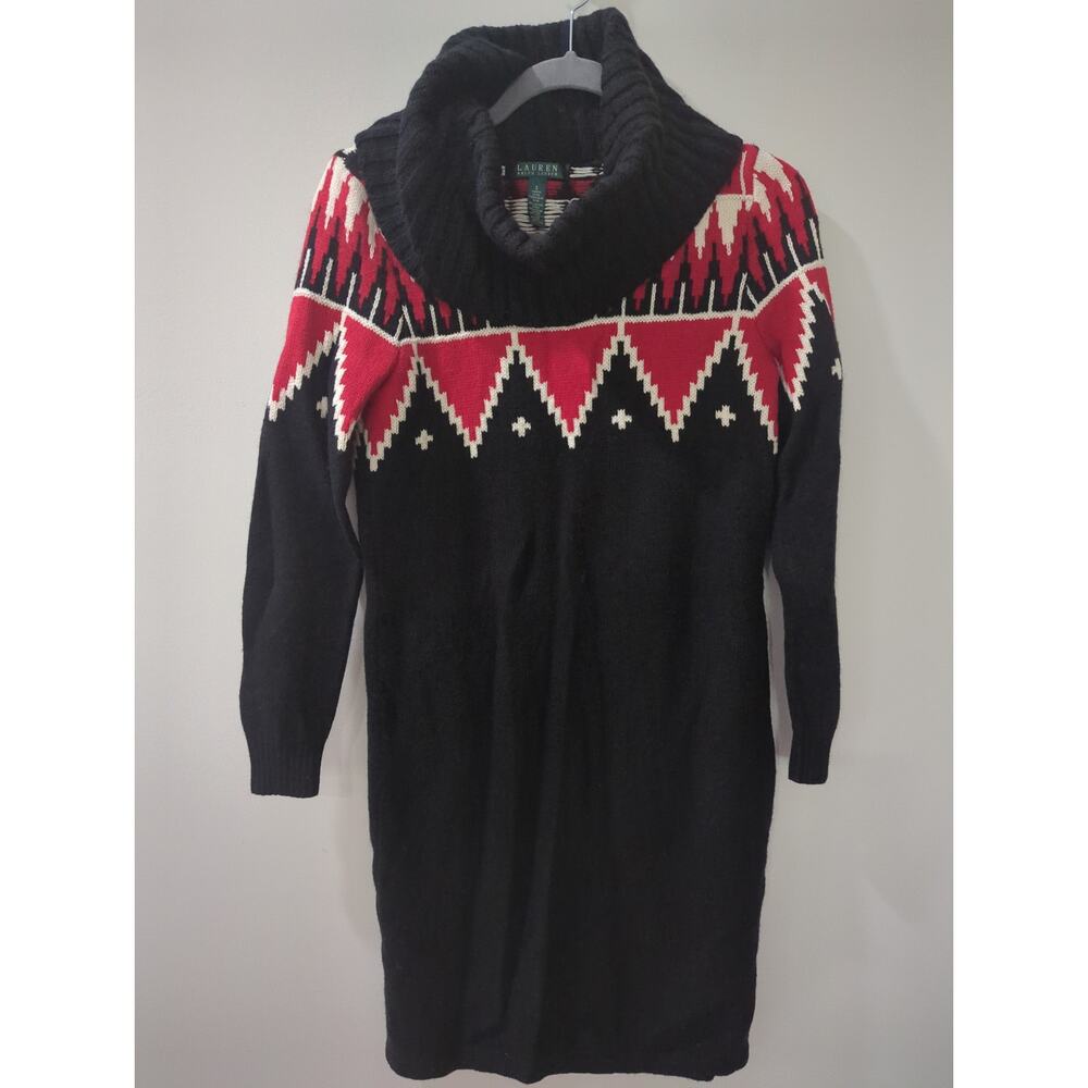 Lauren Ralph Lauren Cowl Neck Sweater Dress